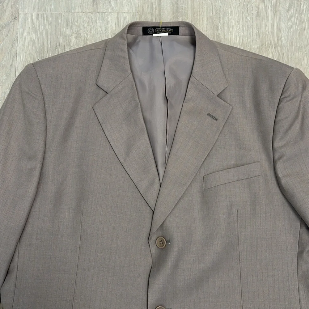 🔥BUNDLESALE Mens 46L Casa Vincente hand tailored sports coat suit jacket blazer